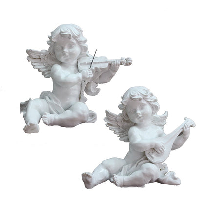 Resin Angel window decoration ornaments Creative home decoration crafts
