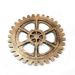Retro Industrial Gear Wooden Wall Hanging Craft