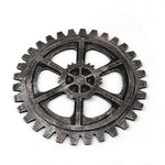 Retro Industrial Gear Wooden Wall Hanging Craft