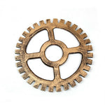 Retro Industrial Gear Wooden Wall Hanging Craft