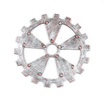 Retro Industrial Gear Wooden Wall Hanging Craft
