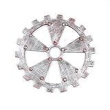 Retro Industrial Gear Wooden Wall Hanging Craft