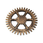Retro Industrial Gear Wooden Wall Hanging Craft