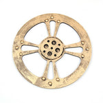 Retro Industrial Gear Wooden Wall Hanging Craft