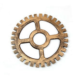 Retro Industrial Gear Wooden Wall Vintage Hanging Craft