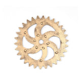 Retro Industrial Gear Wooden Wall Vintage Hanging Craft