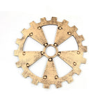Retro Industrial Gear Wooden Wall Vintage Hanging Craft