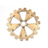 Retro Industrial Gear Wooden Wall Vintage Hanging Craft