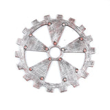 Retro Industrial Gear Wooden Wall Vintage Hanging Craft