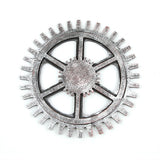 Retro Industrial Gear Wooden Wall Vintage Hanging Craft