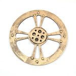Retro Industrial Gear Wooden Wall Vintage Hanging Craft