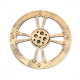 Retro Industrial Gear Wooden Wall Vintage Hanging Craft