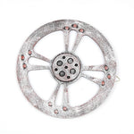 Retro Industrial Gear Wooden Wall Vintage Hanging Craft